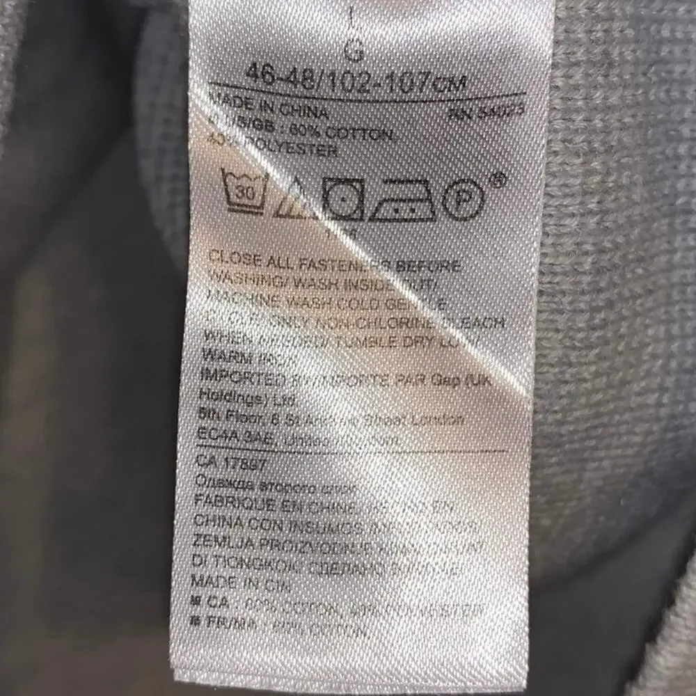 Banana Republic CoolMax Milano Quarter-Zip Pullover‎ Large